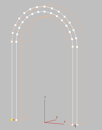 28 линия 3. Арка из линии для дизайна. Арка из звездочек фолтга. Семь арок Соединённые сверху тремя линиями.